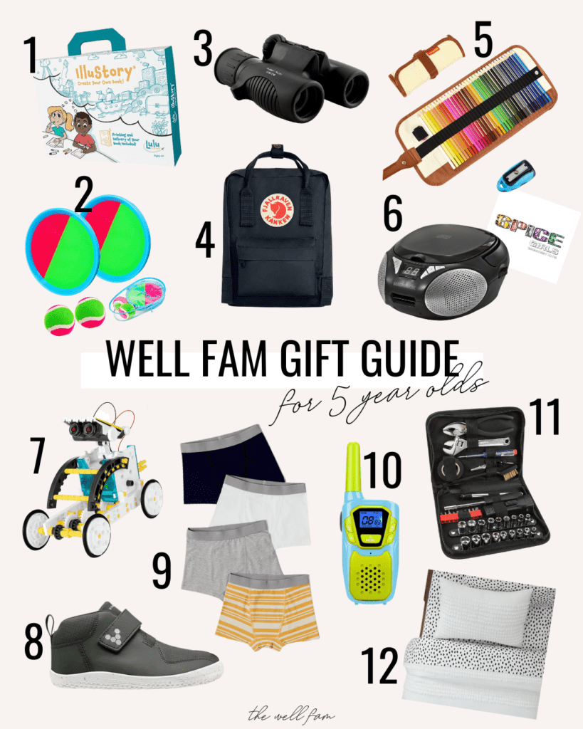 Gift guide for 5 year olds