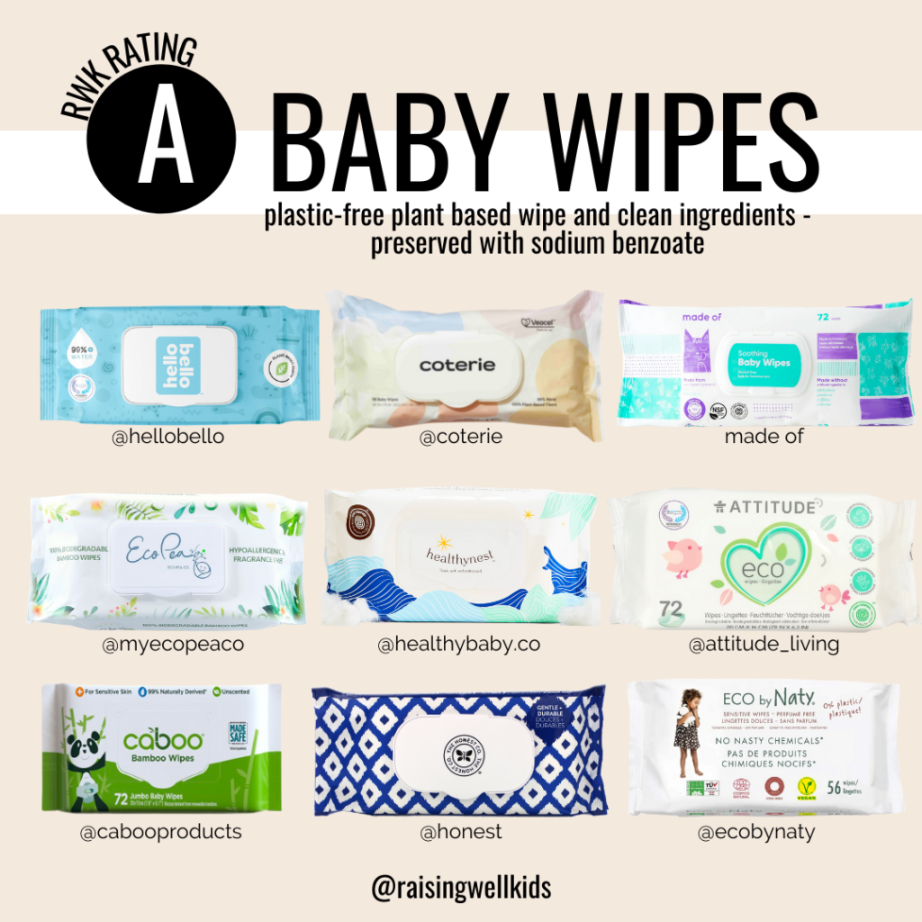 Non toxic baby wipes